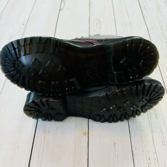 Dr Martens 1460 Serena Oxblood Blood Lace up Boots Size 9 - Picture 9 of 12